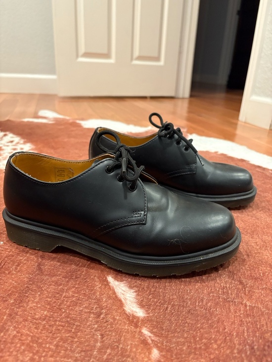 Dr. Martens Shoes - Dr Martens 1461 Plain Welt Smooth Leather Oxford Shoes in Black 1461 Plain Welt